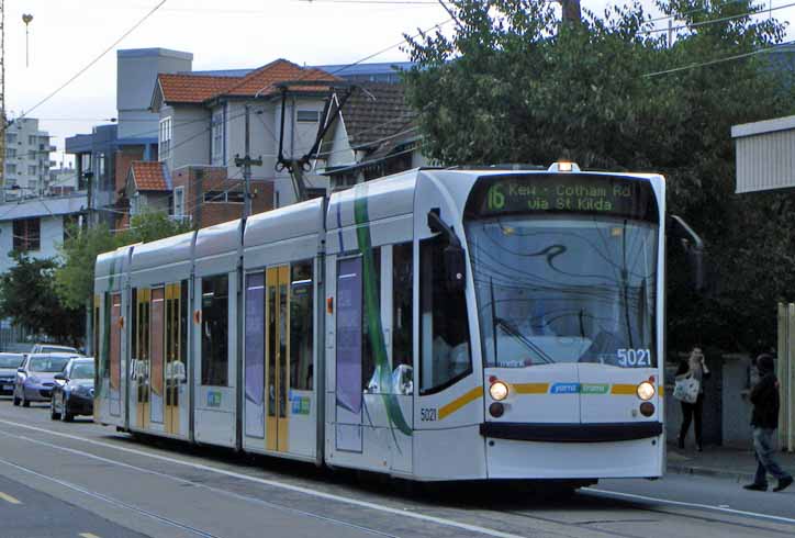 Yarra Trams Siemens Combino 5021